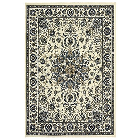 Oriental Weavers 2 ft. 5 in. x 4 ft. 5 in. Marina Rectangle Rug Ivory M1248W073135ST